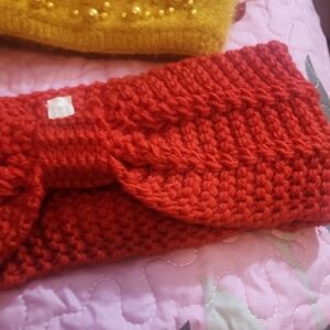 Fashion to Figure Red Knitted Kids Headband